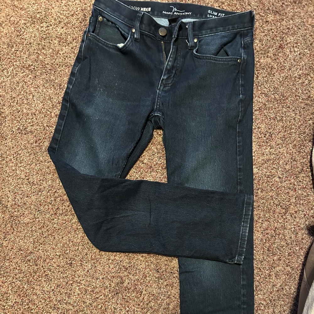 Marc Anthony Slim Fit Luxury Denim Men's Jeans 30x30